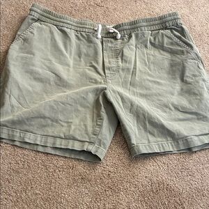 Marine Layer Green Shorts XL